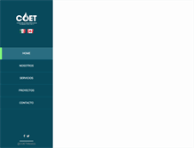 Tablet Screenshot of coetmexico.com
